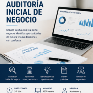 Auditoría inicial de negocio